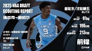 接球3分命中率4成！德雷克-鲍威尔：北卡外线铁索 自主进攻待提升